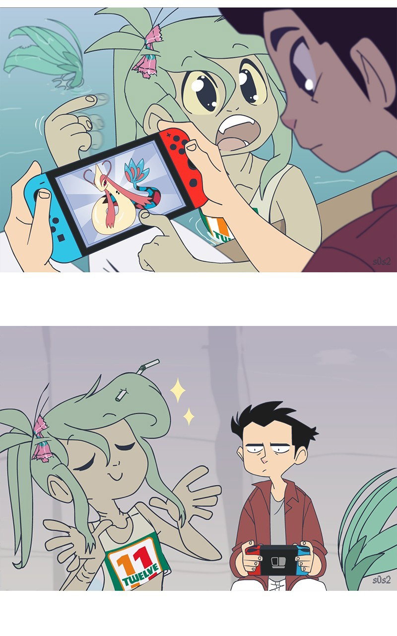 Манга Маленькая мусорная русалочка - Глава 42 Страница 2