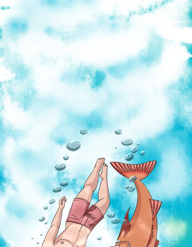 Манга Маленькая мусорная русалочка - Глава 40 Страница 6