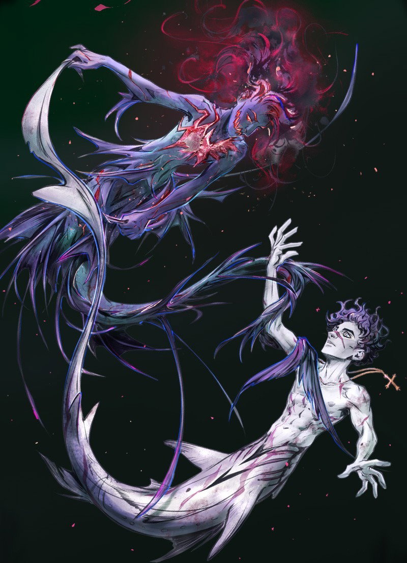 Манга Маленькая мусорная русалочка - Глава 40 Страница 42