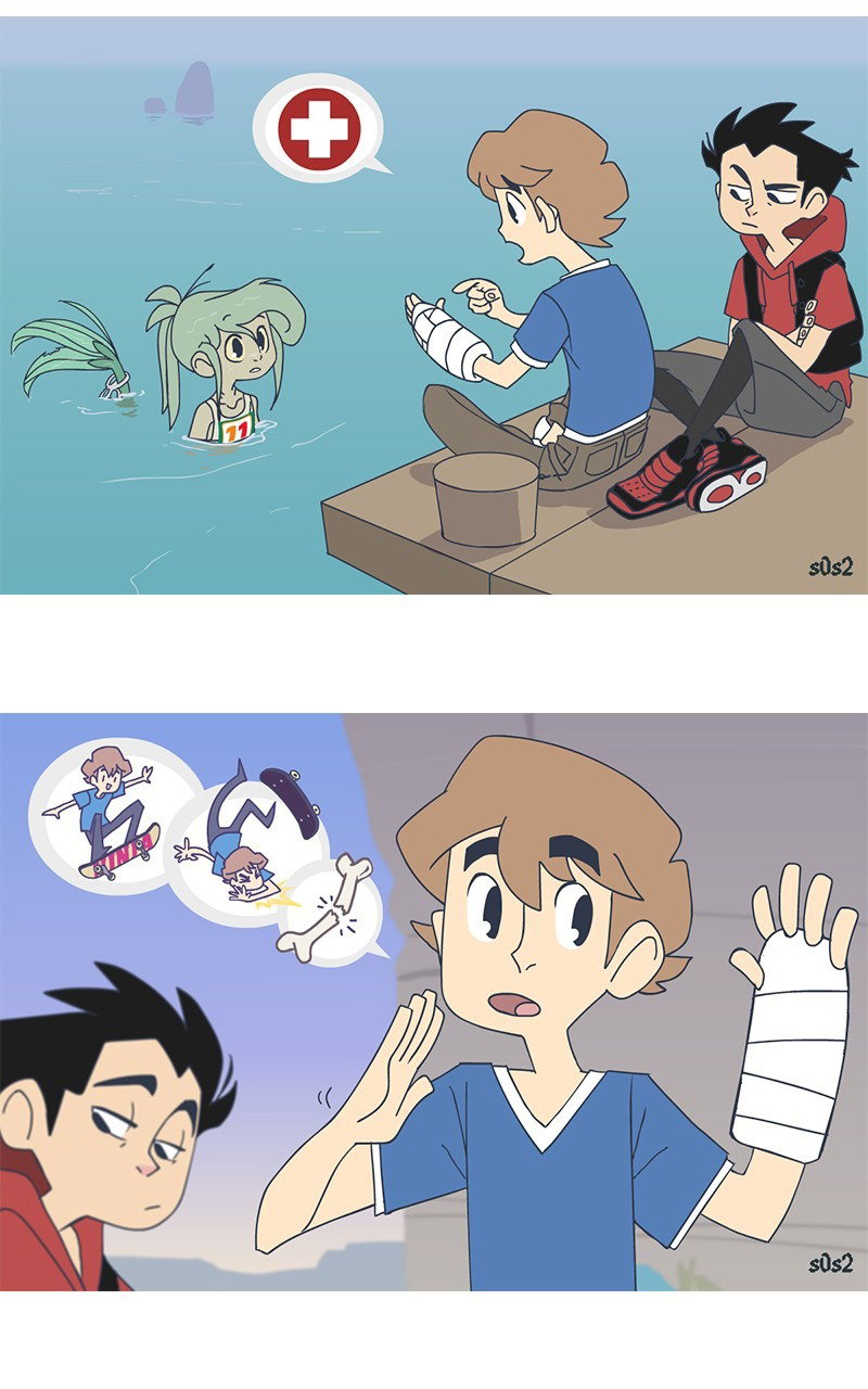 Манга Маленькая мусорная русалочка - Глава 39 Страница 1