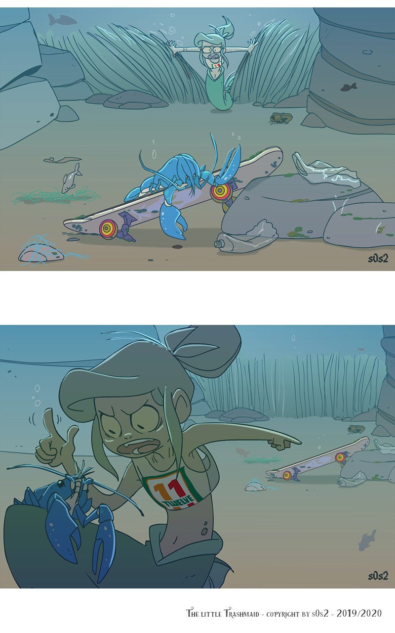Манга Маленькая мусорная русалочка - Глава 39 Страница 4