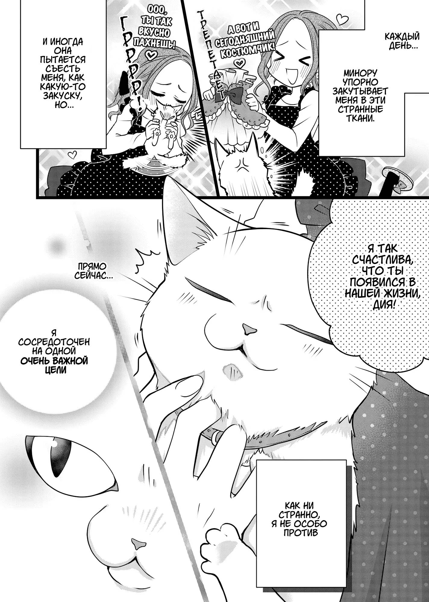 Манга Кот-мастер на все лапки сегодня снова грустит - Глава 90.5 Страница 3