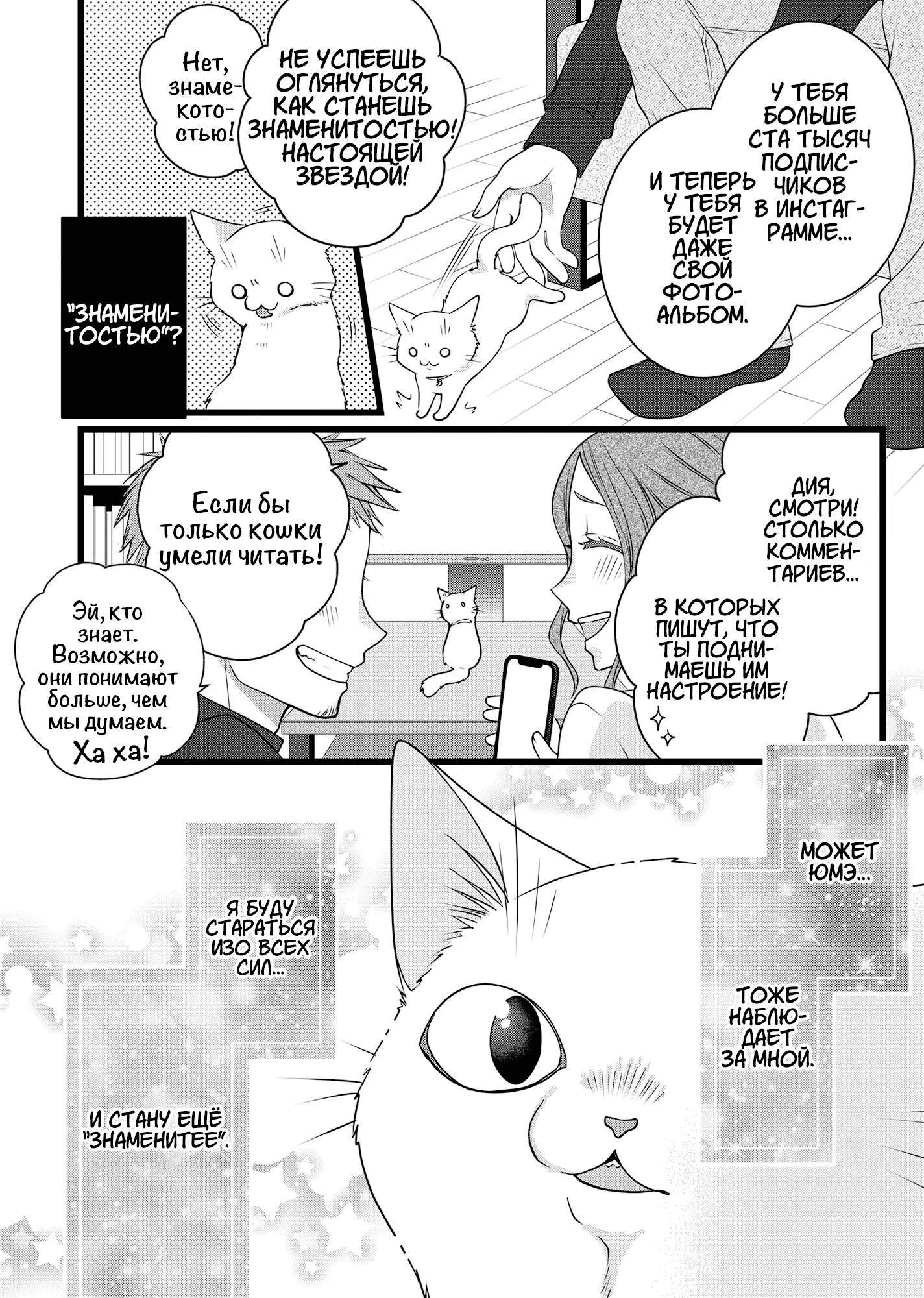 Манга Кот-мастер на все лапки сегодня снова грустит - Глава 90.5 Страница 11