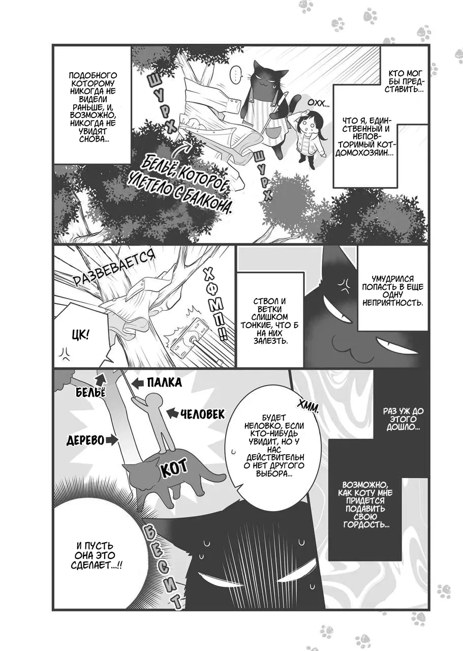 Манга Кот-мастер на все лапки сегодня снова грустит - Глава 90.6 Страница 1