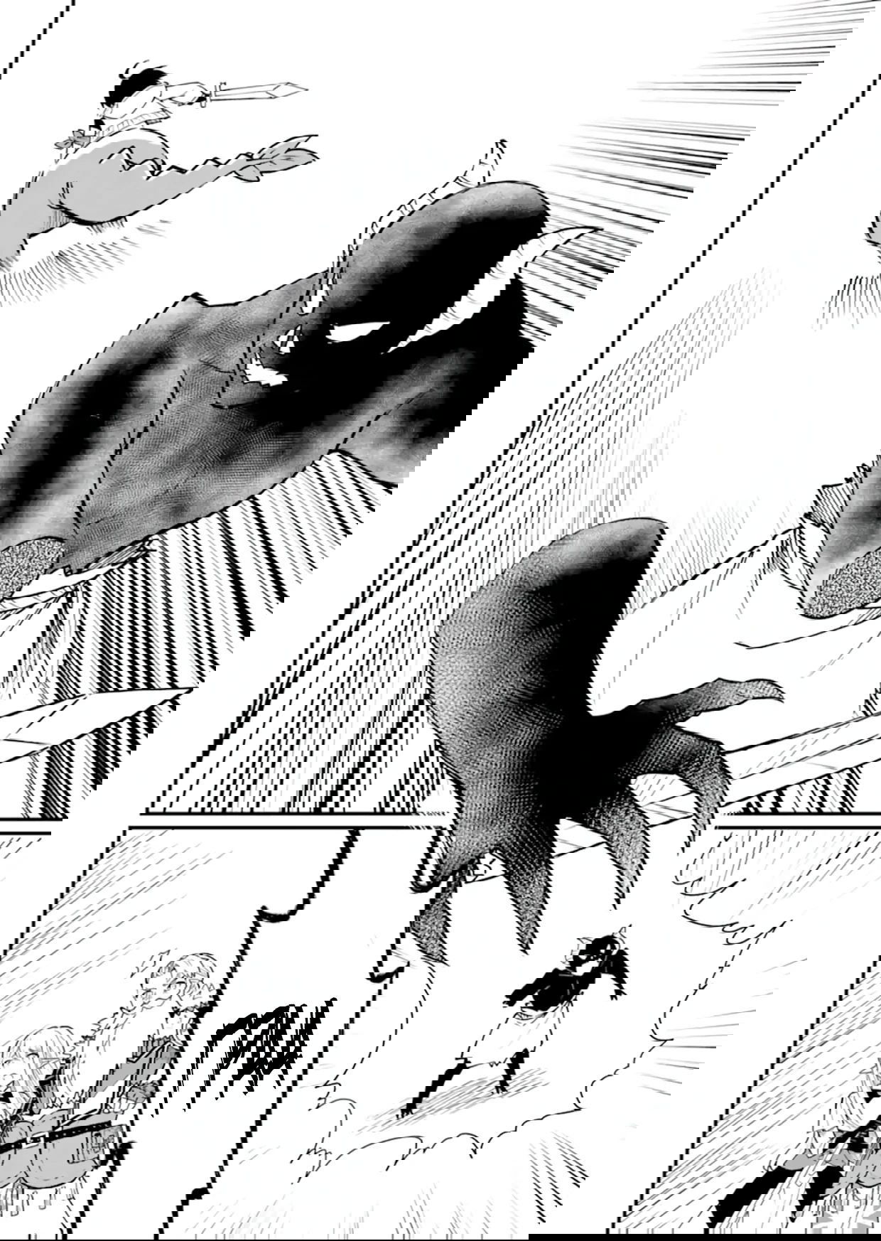 Манга Дракон и бывший участник группы героя, уходят в отставку и начинают новую неспешную жизнь на другом континенте - Глава 21.2 Страница 10