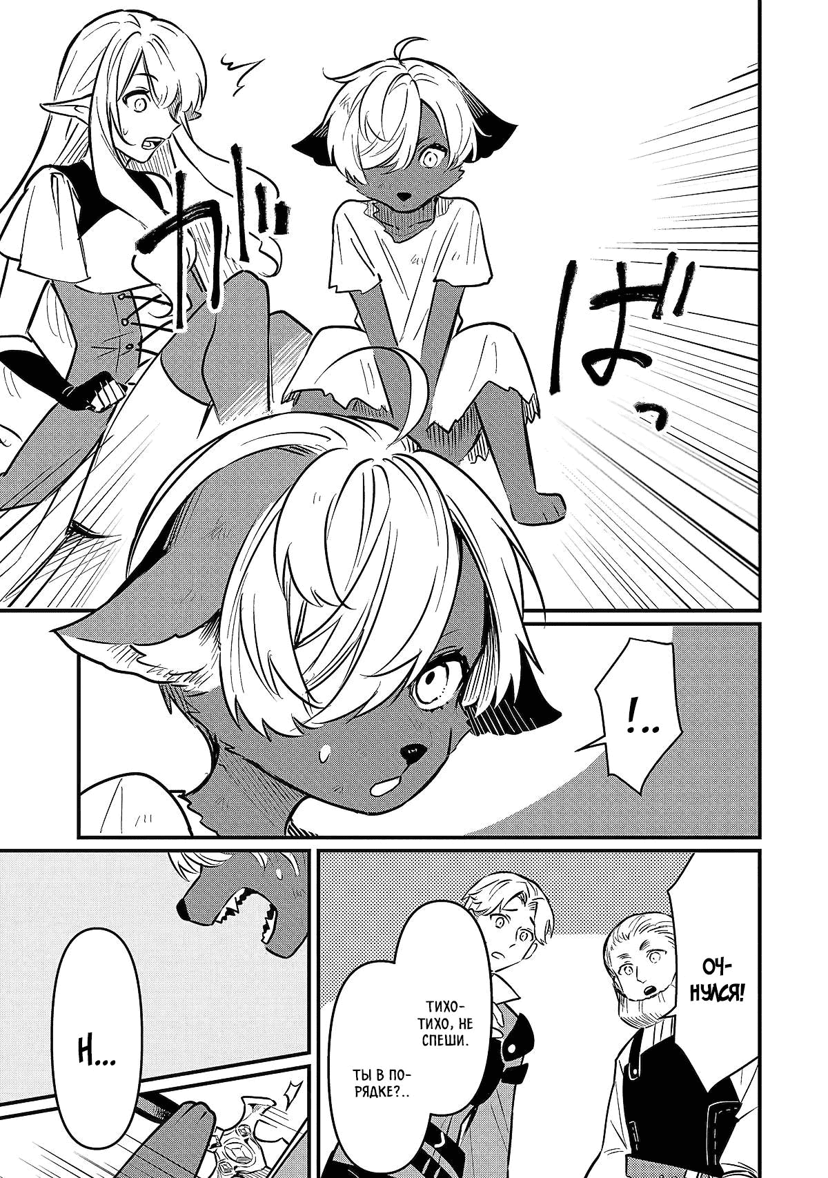 Манга Дракон и бывший участник группы героя, уходят в отставку и начинают новую неспешную жизнь на другом континенте - Глава 19.1 Страница 9