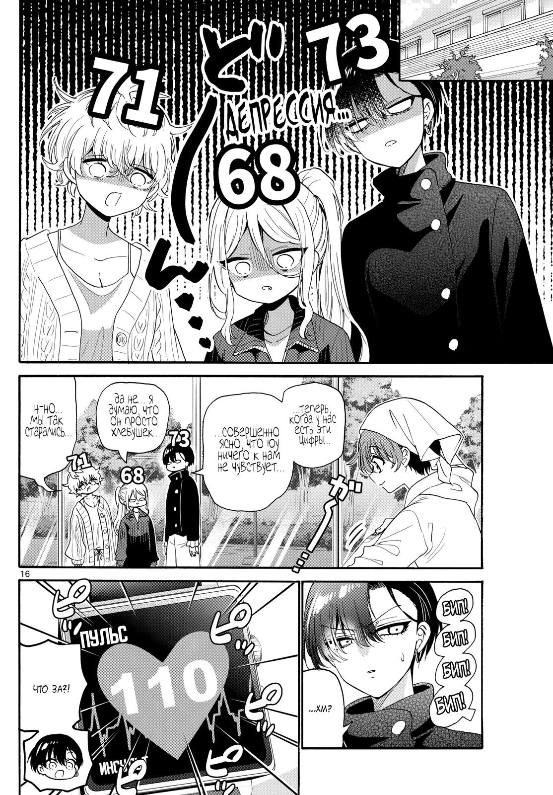 Манга Три гениальных сестры неожиданно оказались влюблены - Глава 183 Страница 16