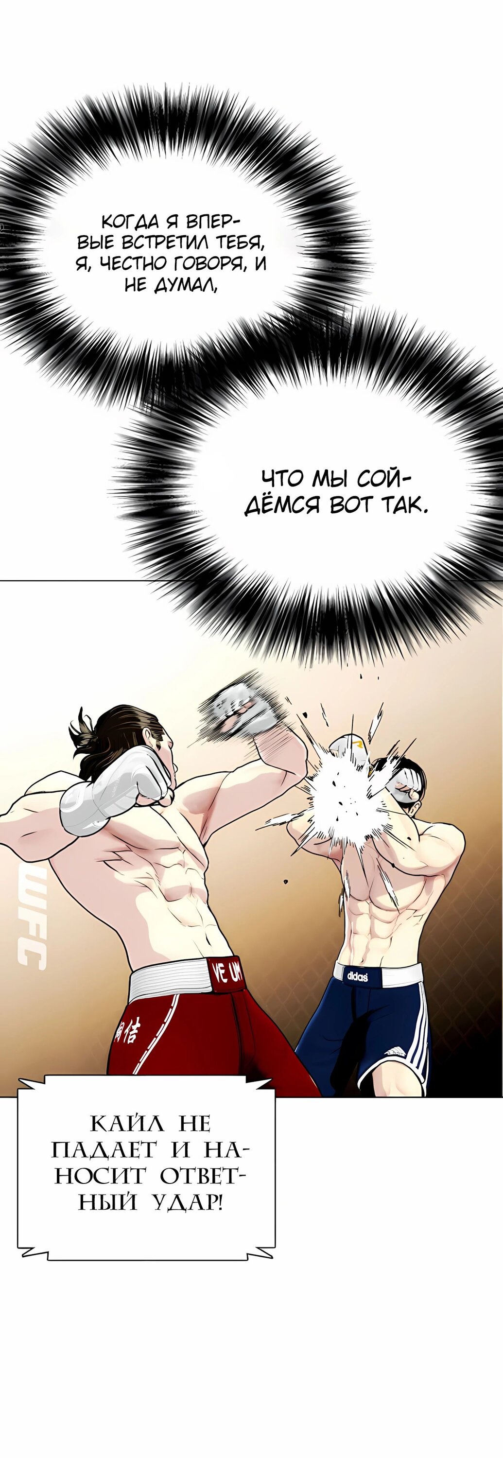 Манга Тот, над кем издеваются, слишком хорош в борьбе - Глава 133 Страница 108
