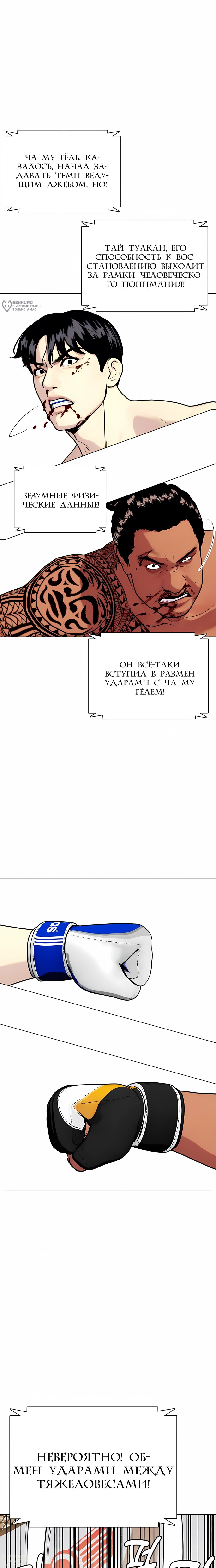 Манга Тот, над кем издеваются, слишком хорош в борьбе - Глава 144 Страница 8