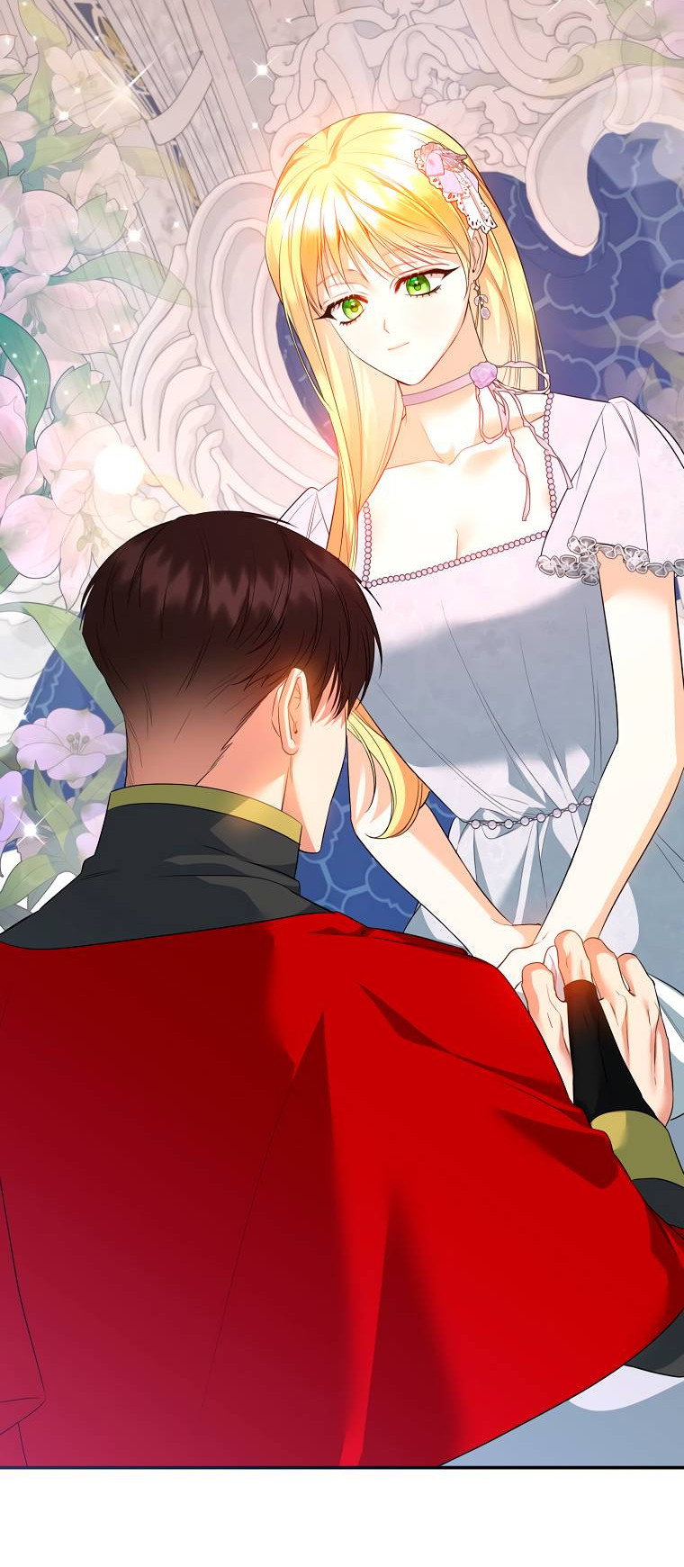 Манга Пытаясь избежать главного героя, я создала гарем - Глава 46 Страница 56