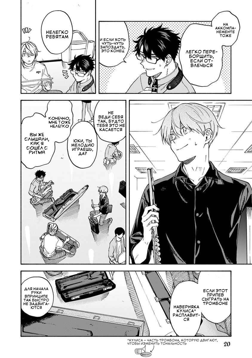 Манга Я не могу дышать из-за тебя - Глава 20 Страница 2