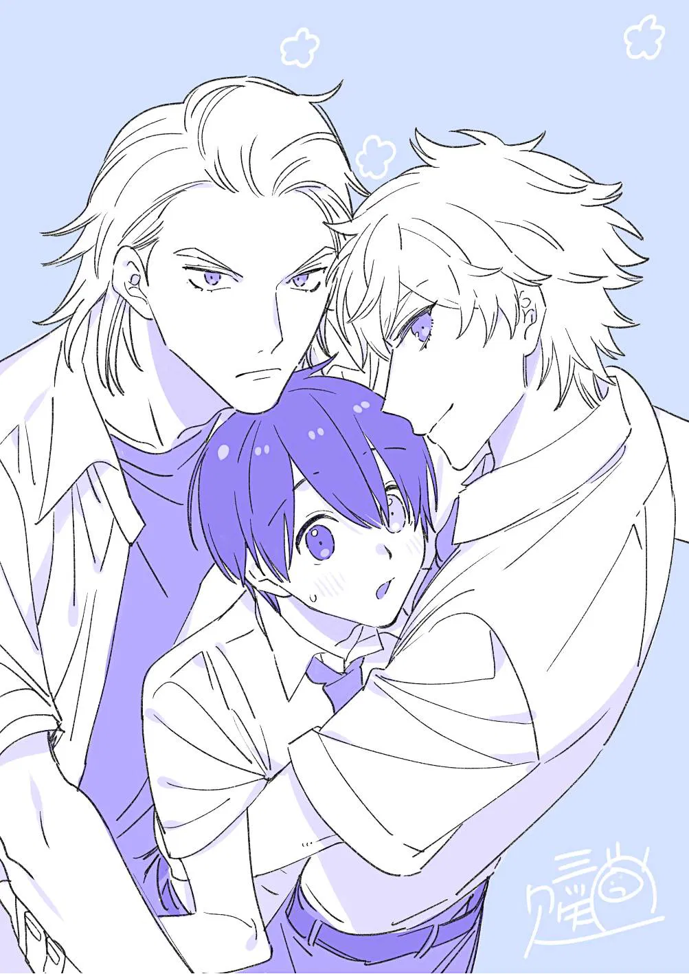 Манга Я скромняжка, любимый близнецами - Глава 10.5 Страница 17