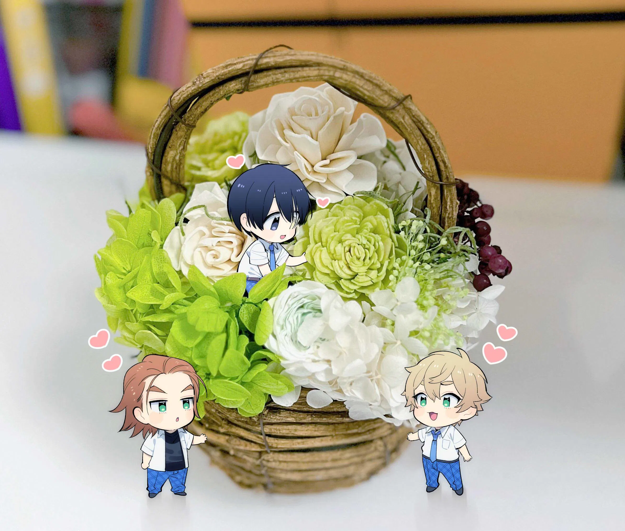 Манга Я скромняжка, любимый близнецами - Глава 10.5 Страница 22