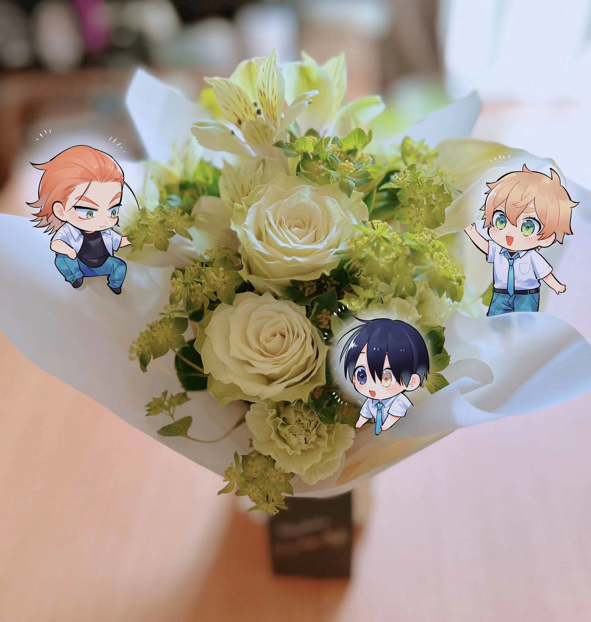 Манга Я скромняжка, любимый близнецами - Глава 10.5 Страница 23