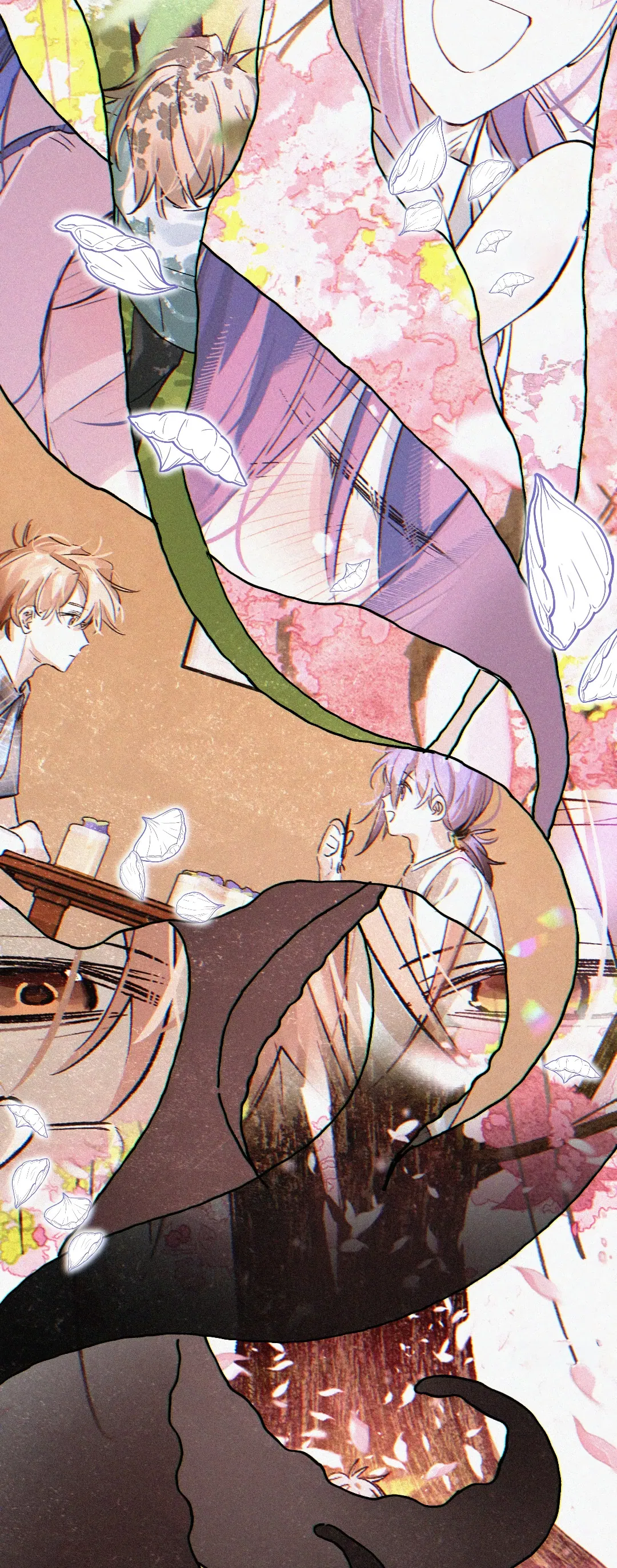 Манга Луну обнимая, бушует прилив - Глава 70 Страница 23