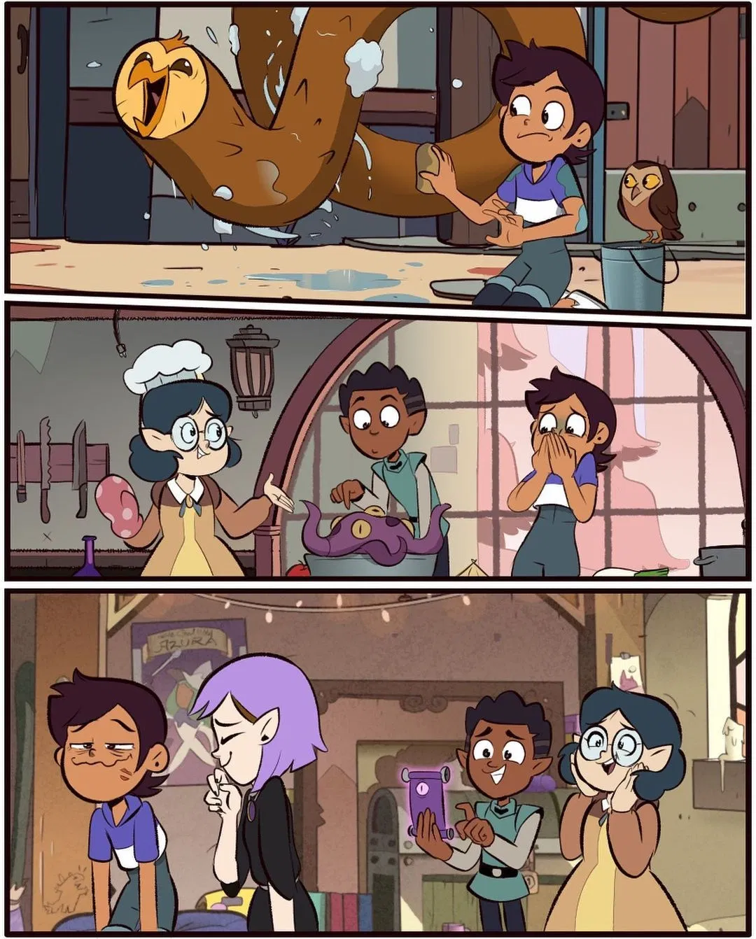 Манга Комиксы по OwlHouse от @moringmarkugh - Глава 96 Страница 2