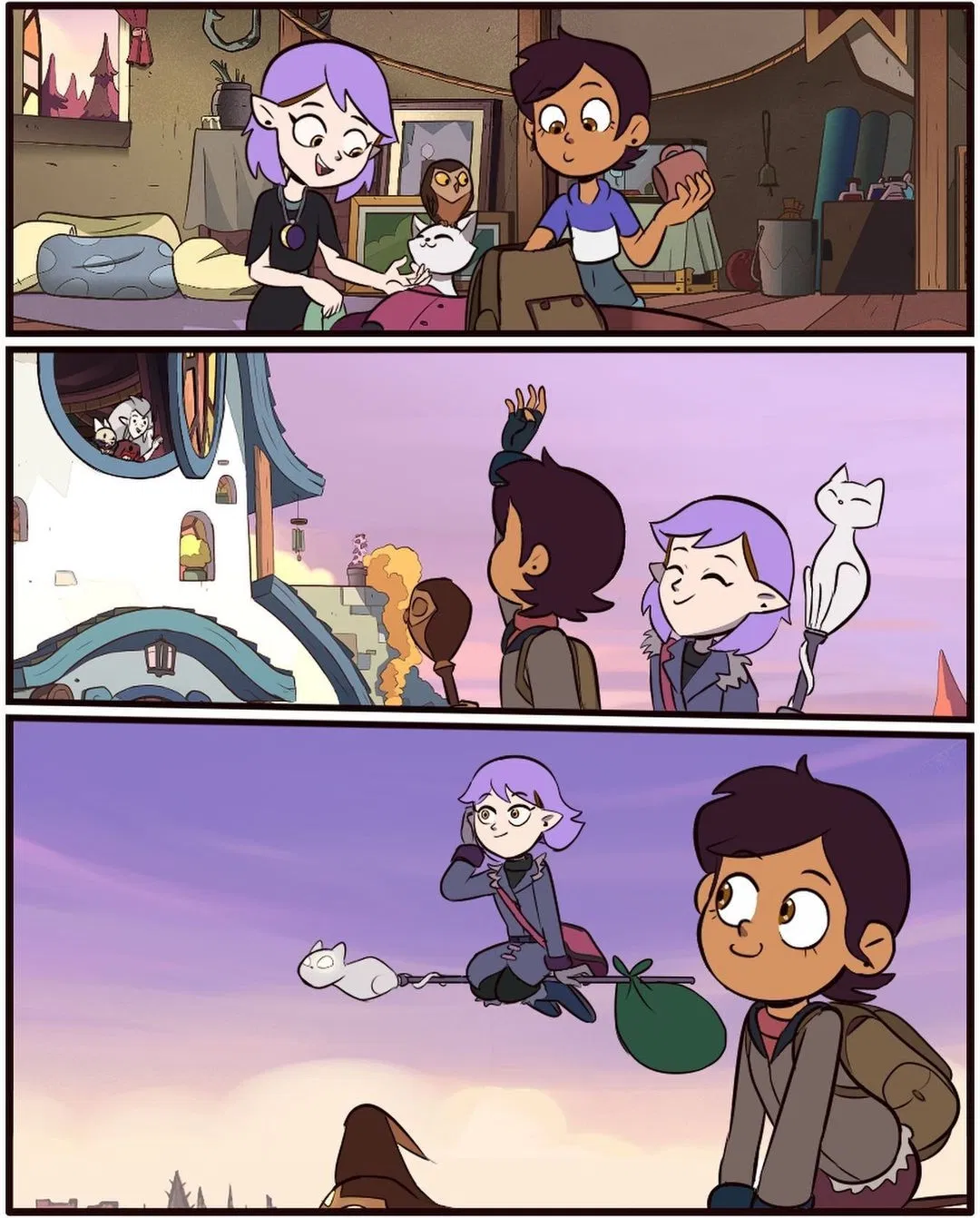Манга Комиксы по OwlHouse от @moringmarkugh - Глава 64 Страница 1