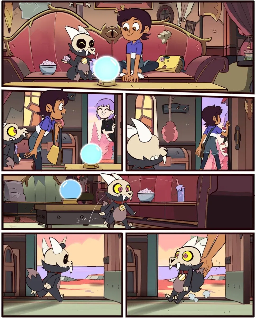 Манга Комиксы по OwlHouse от @moringmarkugh - Глава 56 Страница 1