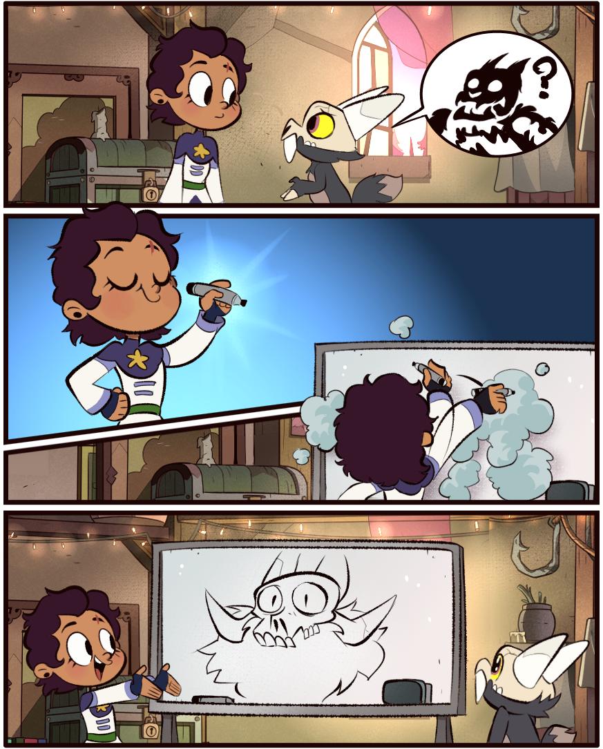 Манга Комиксы по OwlHouse от @moringmarkugh - Глава 382 Страница 1