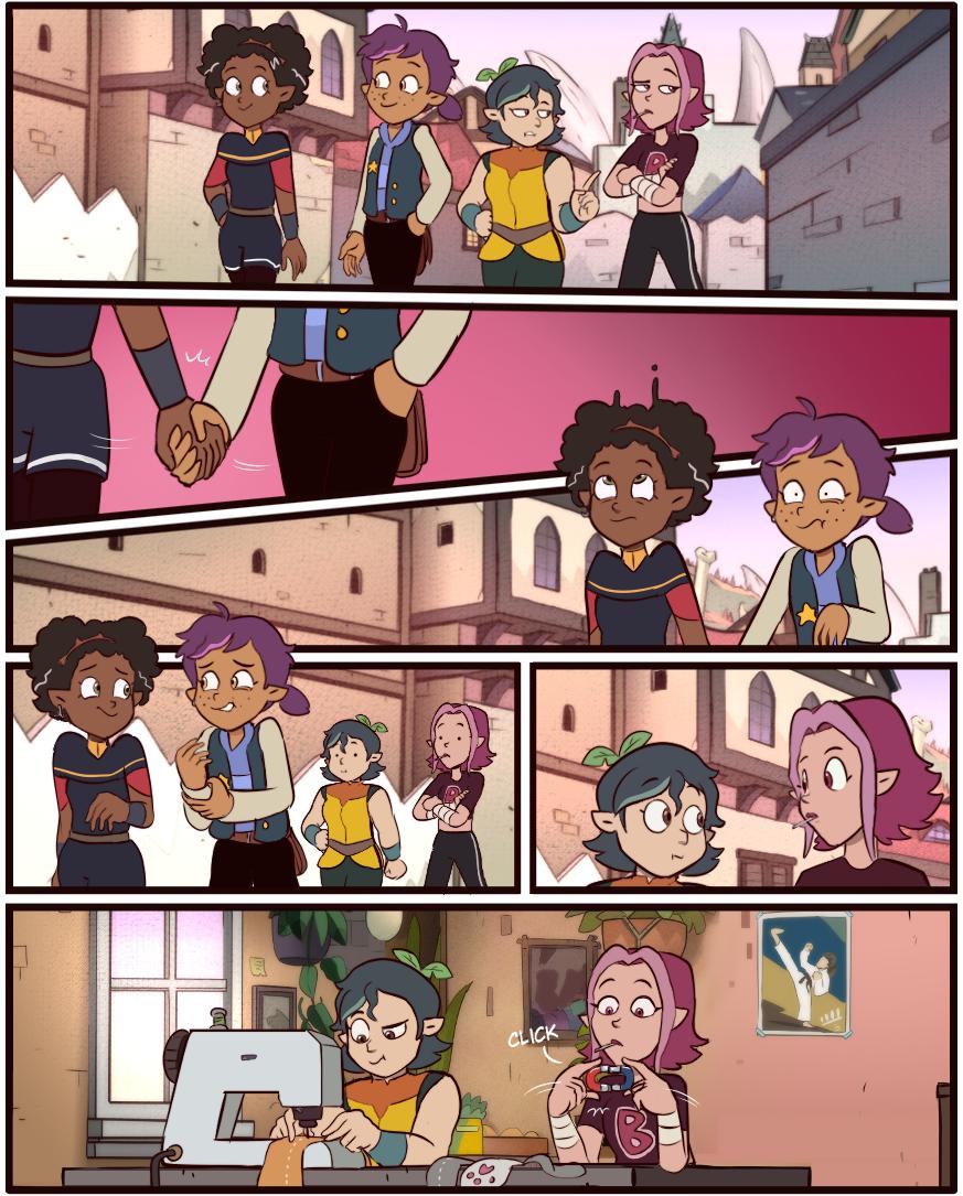 Манга Комиксы по OwlHouse от @moringmarkugh - Глава 375 Страница 1