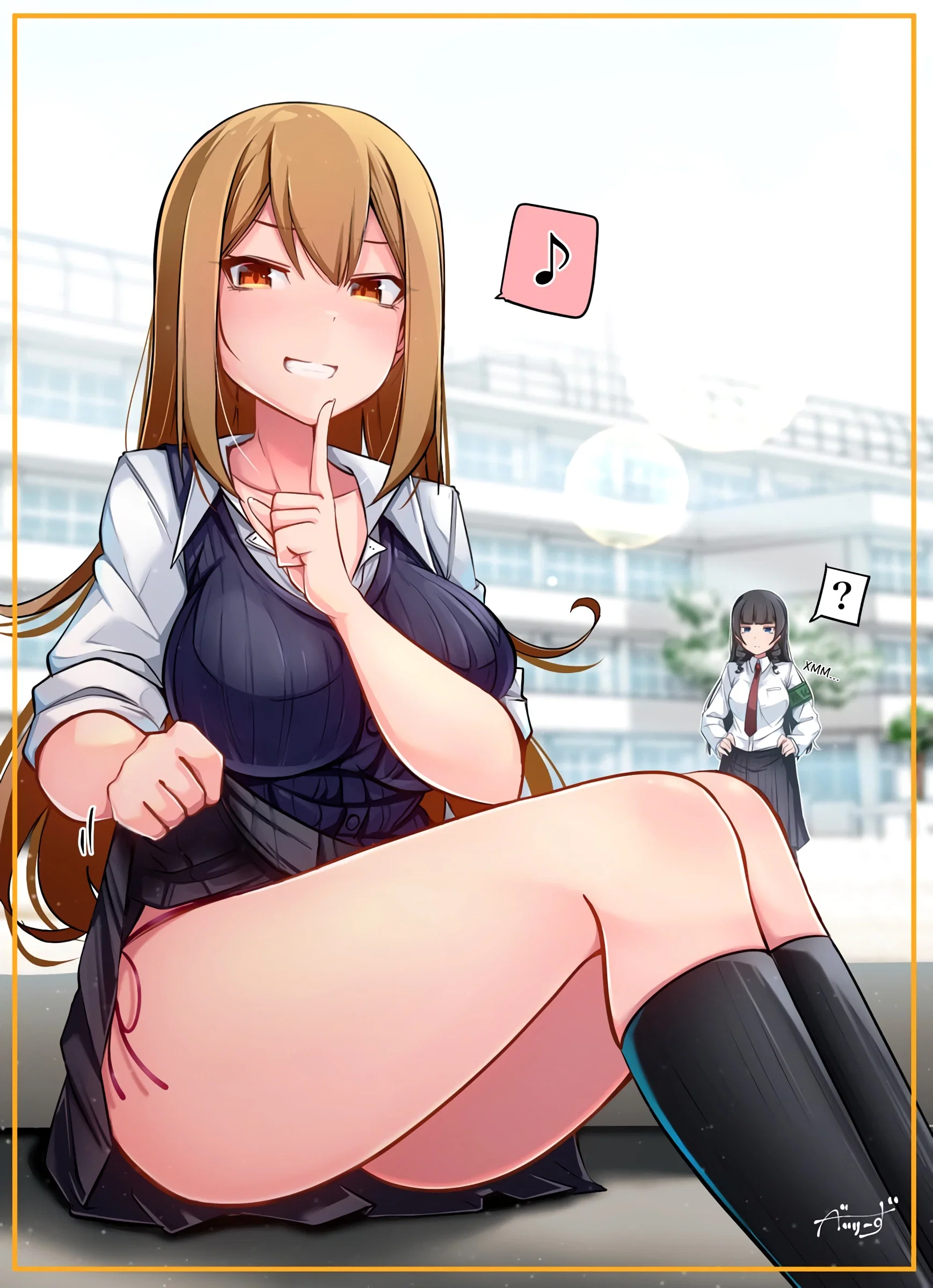 Манга Гяру из Моего Класса Относятся ко Мне Как к Воздуху - Глава 43 Страница 1