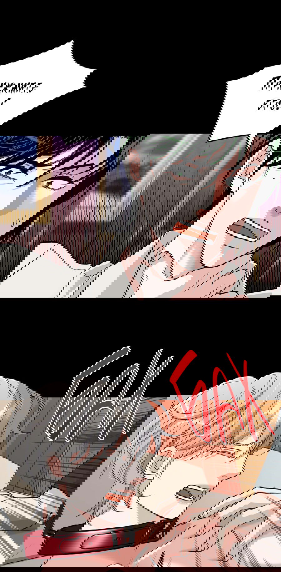 Манга Поцелуй меня, застрели меня! - Глава 54 Страница 20