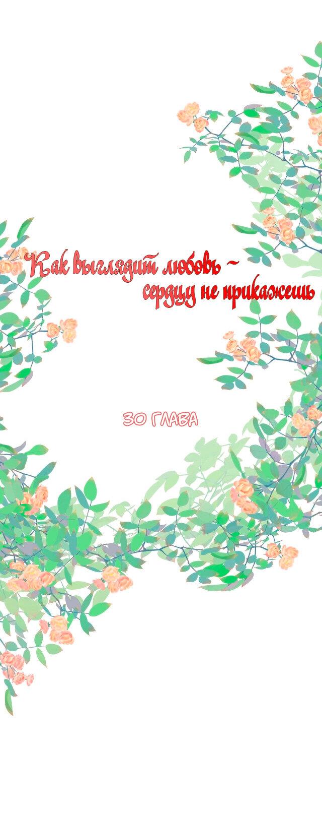 Манга Как выглядит любовь: сердцу не прикажешь - Глава 30 Страница 1