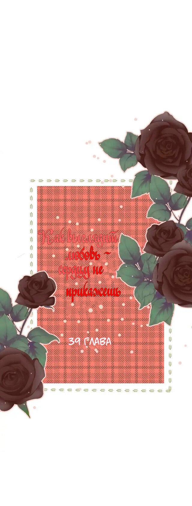 Манга Как выглядит любовь: сердцу не прикажешь - Глава 39 Страница 1