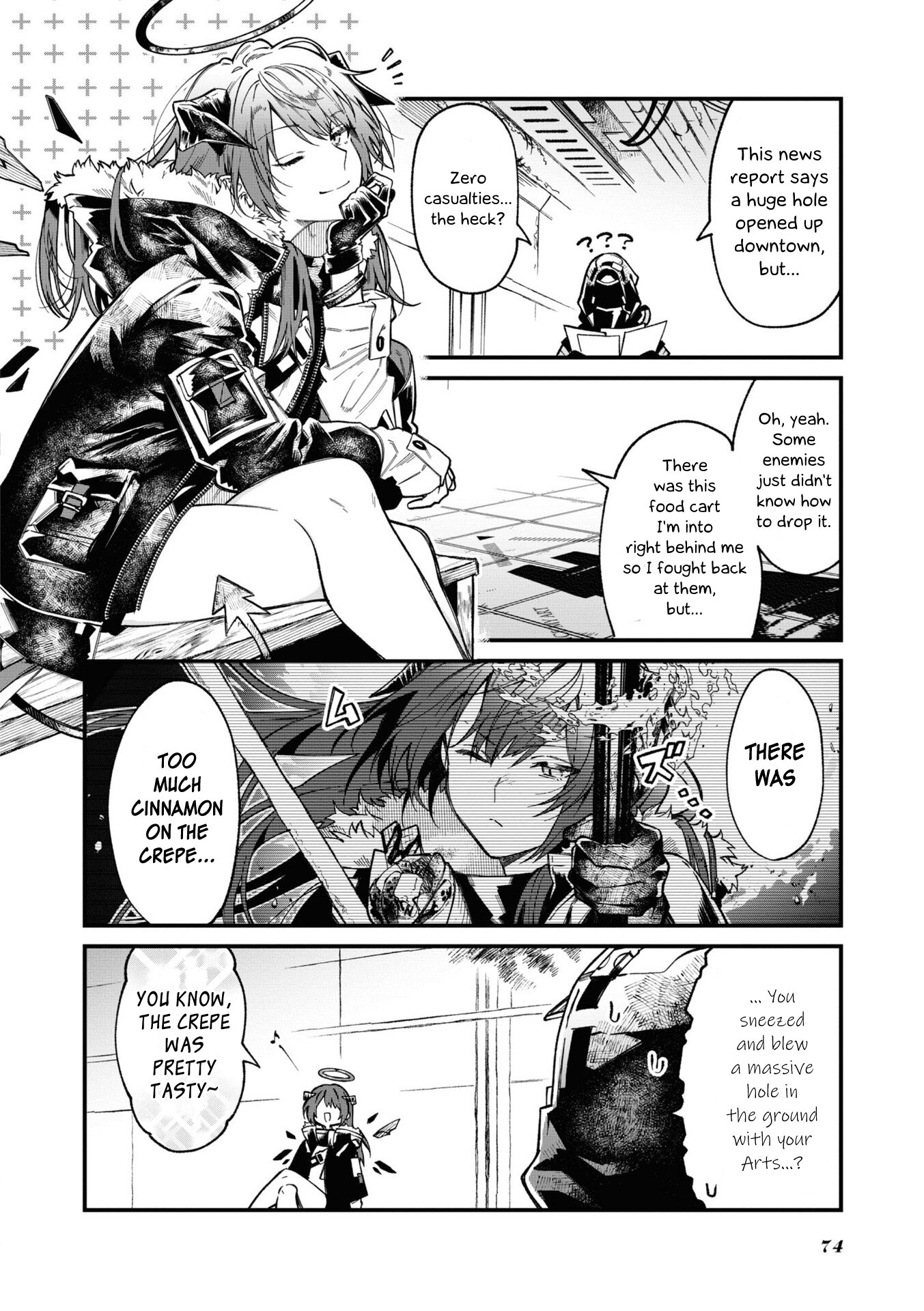 Манга Arknights: Операторы! - Глава 14 Страница 2