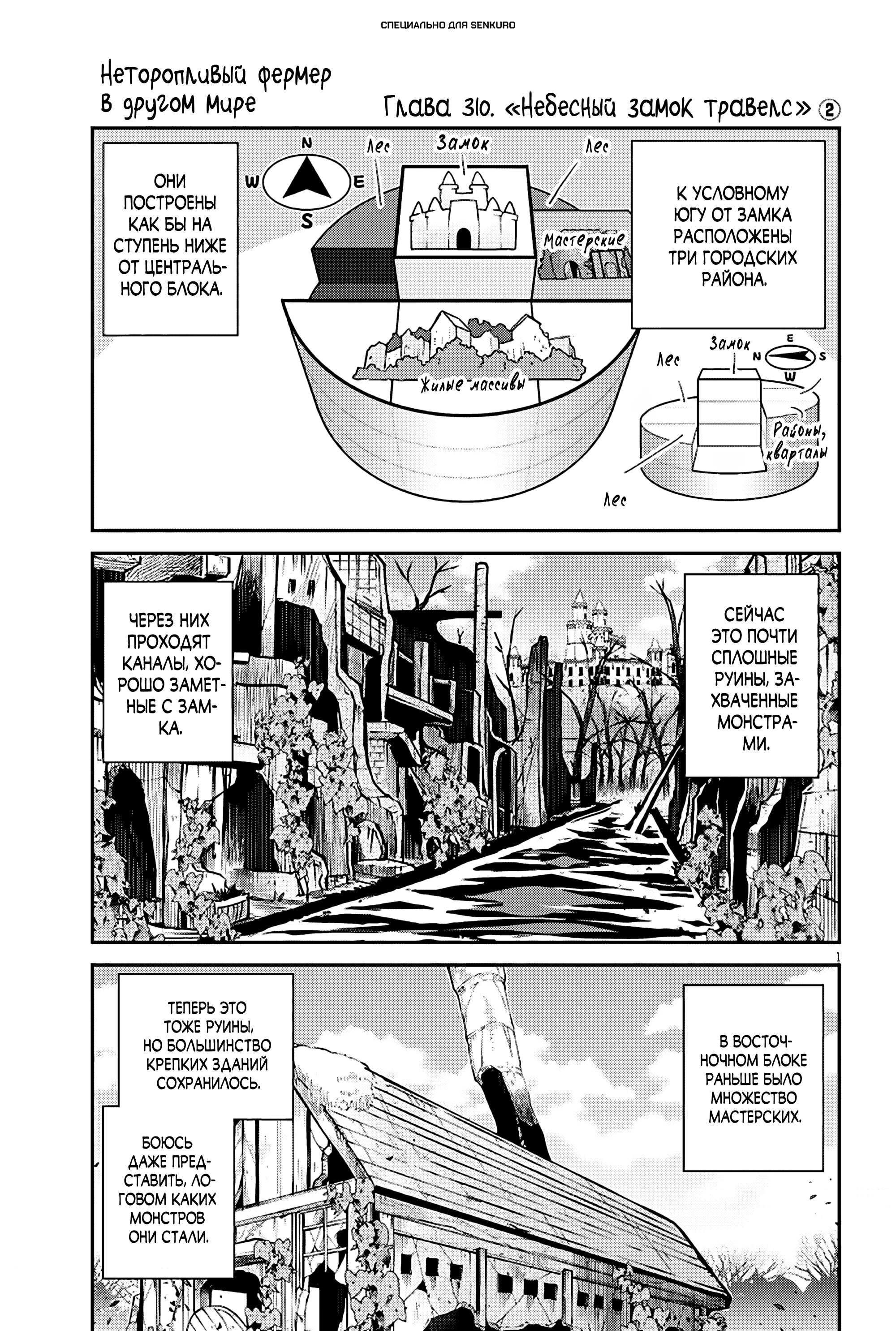 Манга Неторопливый фермер в другом мире. - Глава 310 Страница 1