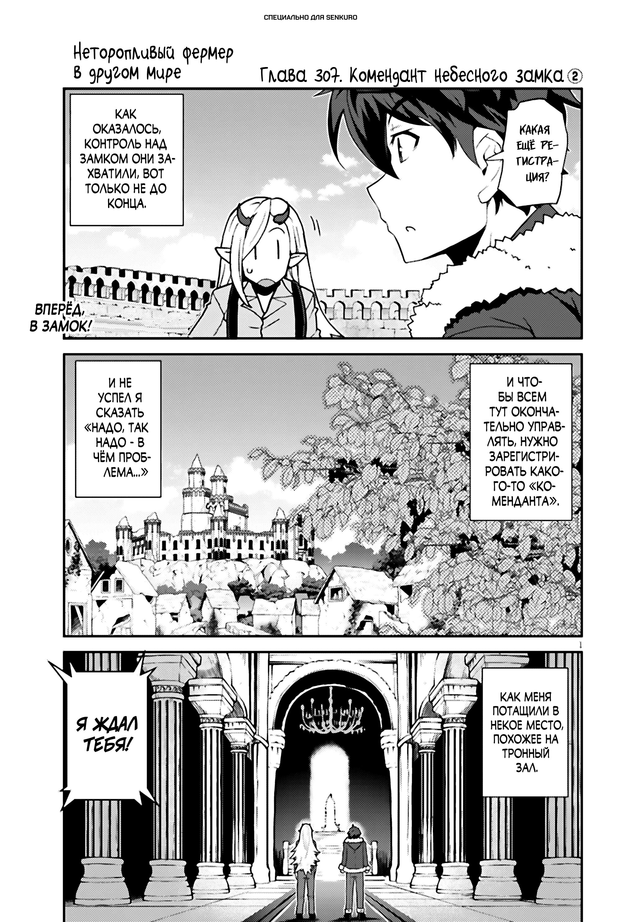 Манга Неторопливый фермер в другом мире. - Глава 307 Страница 1