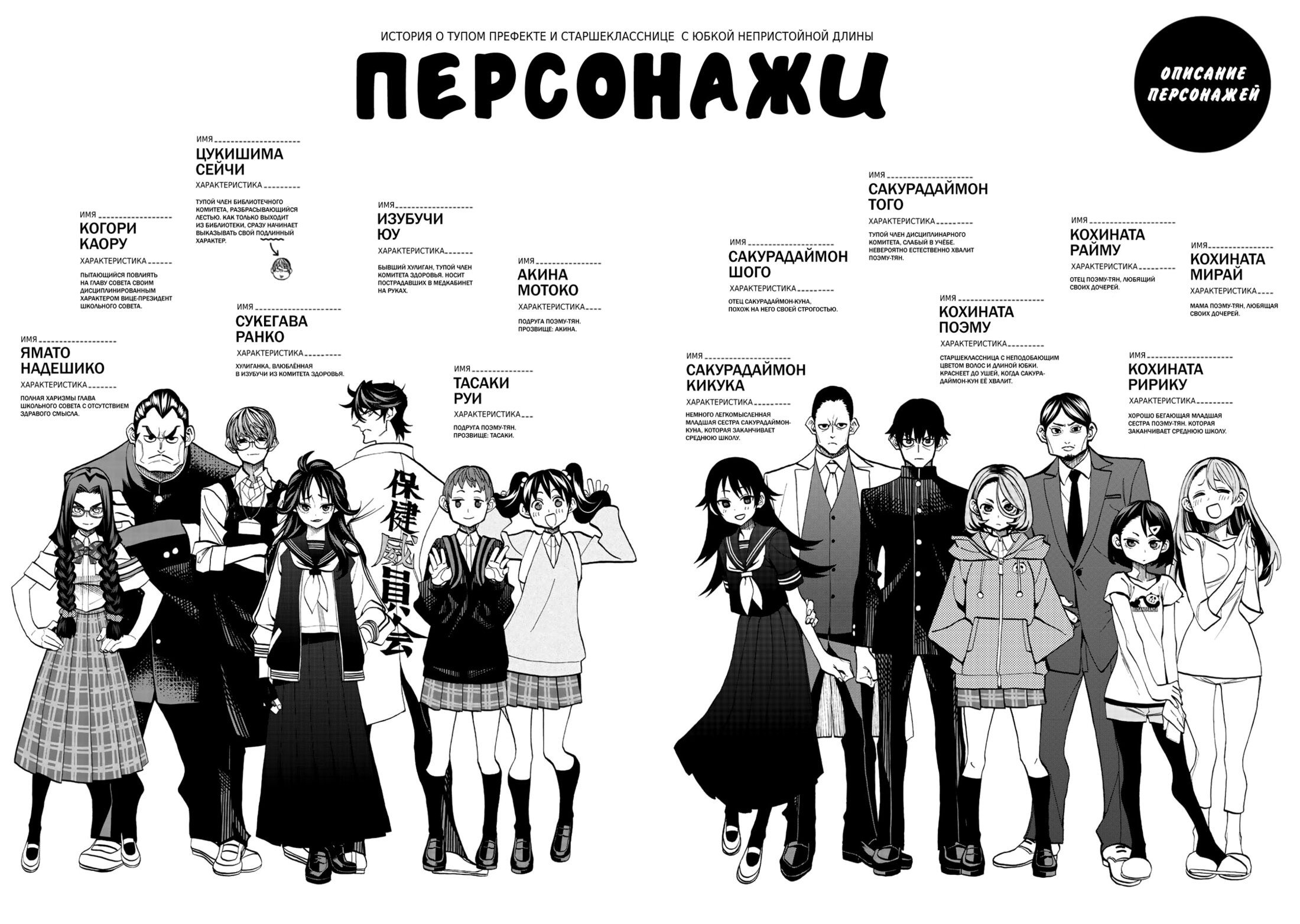 Манга История бесполезного префекта и старшеклассницы с неподходящей длиной юбки - Глава 47 Страница 3