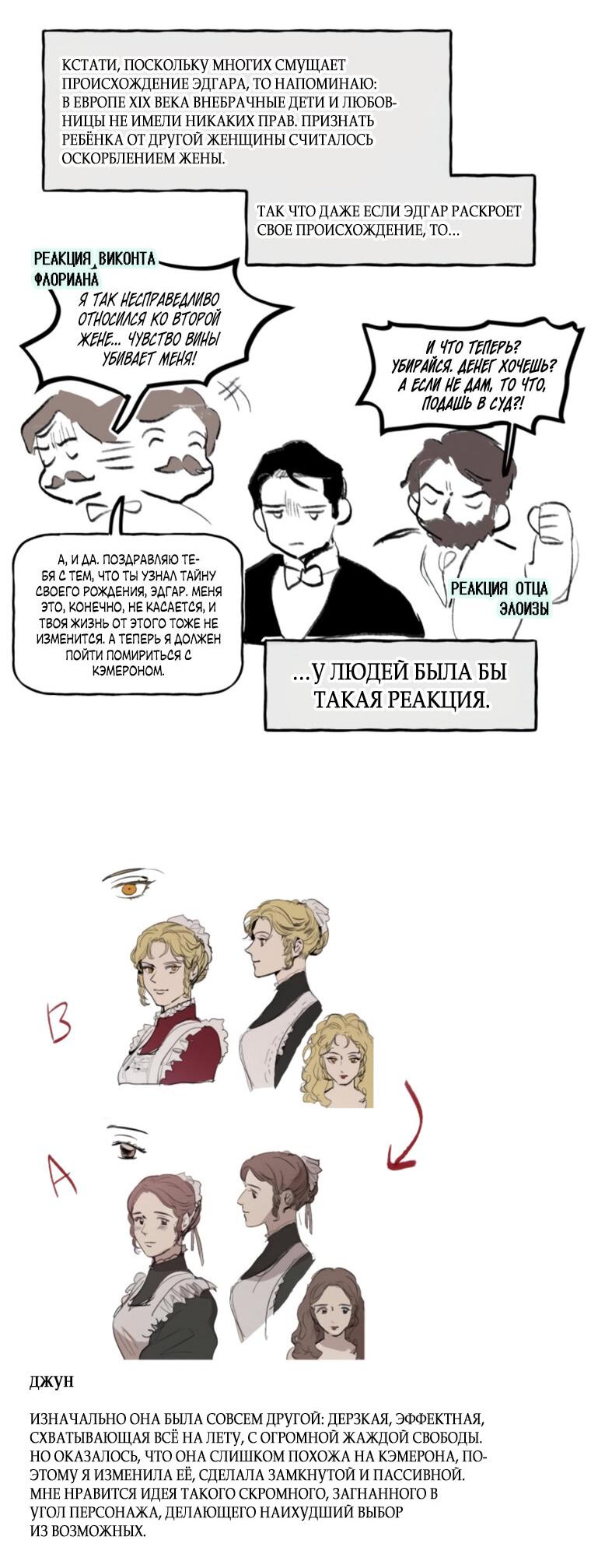 Манга Любовь в зелёной полночи - Глава 68.5 Страница 20