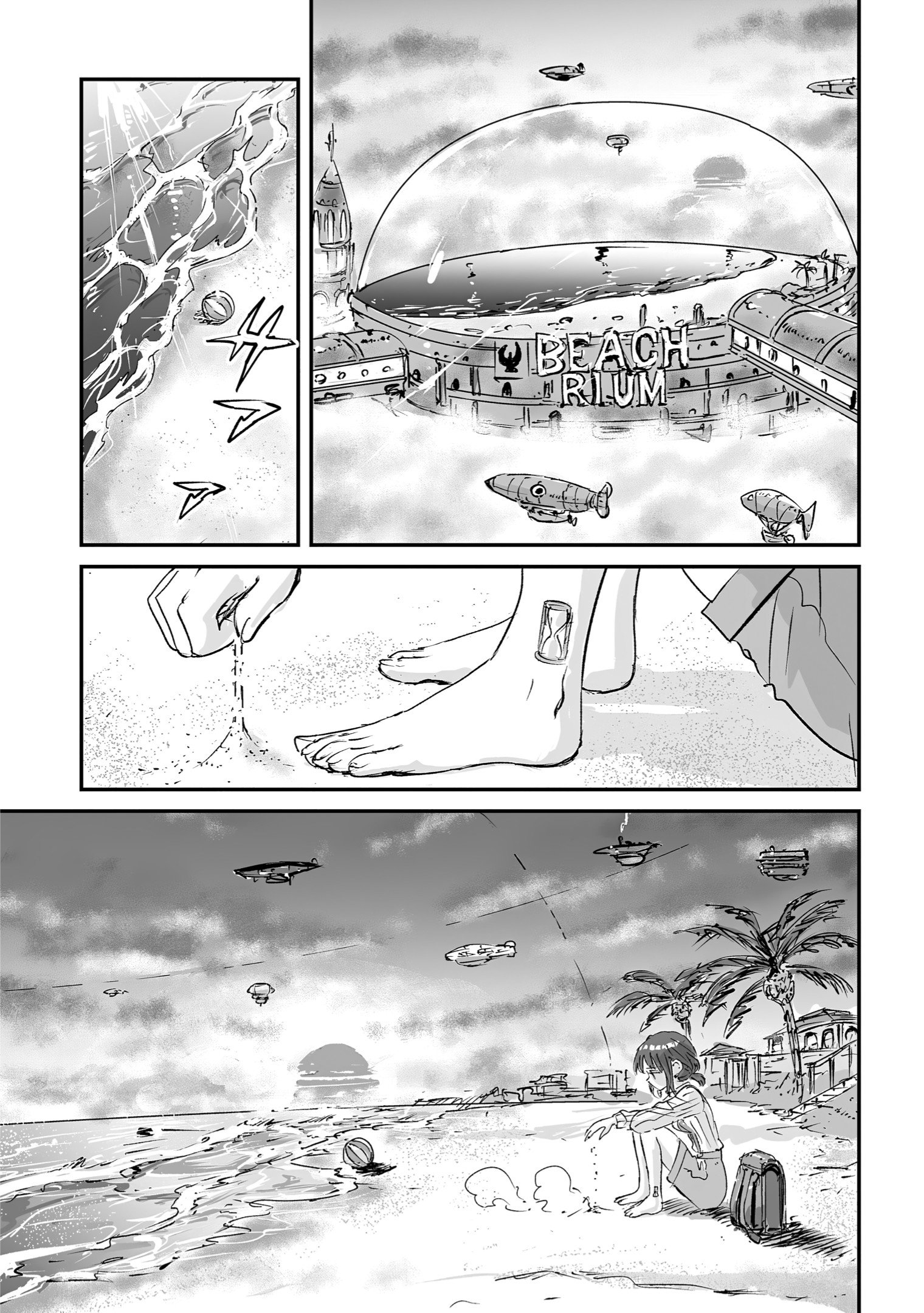 Манга Воздушный пират Хак и принцесса пара - Глава 11 Страница 23