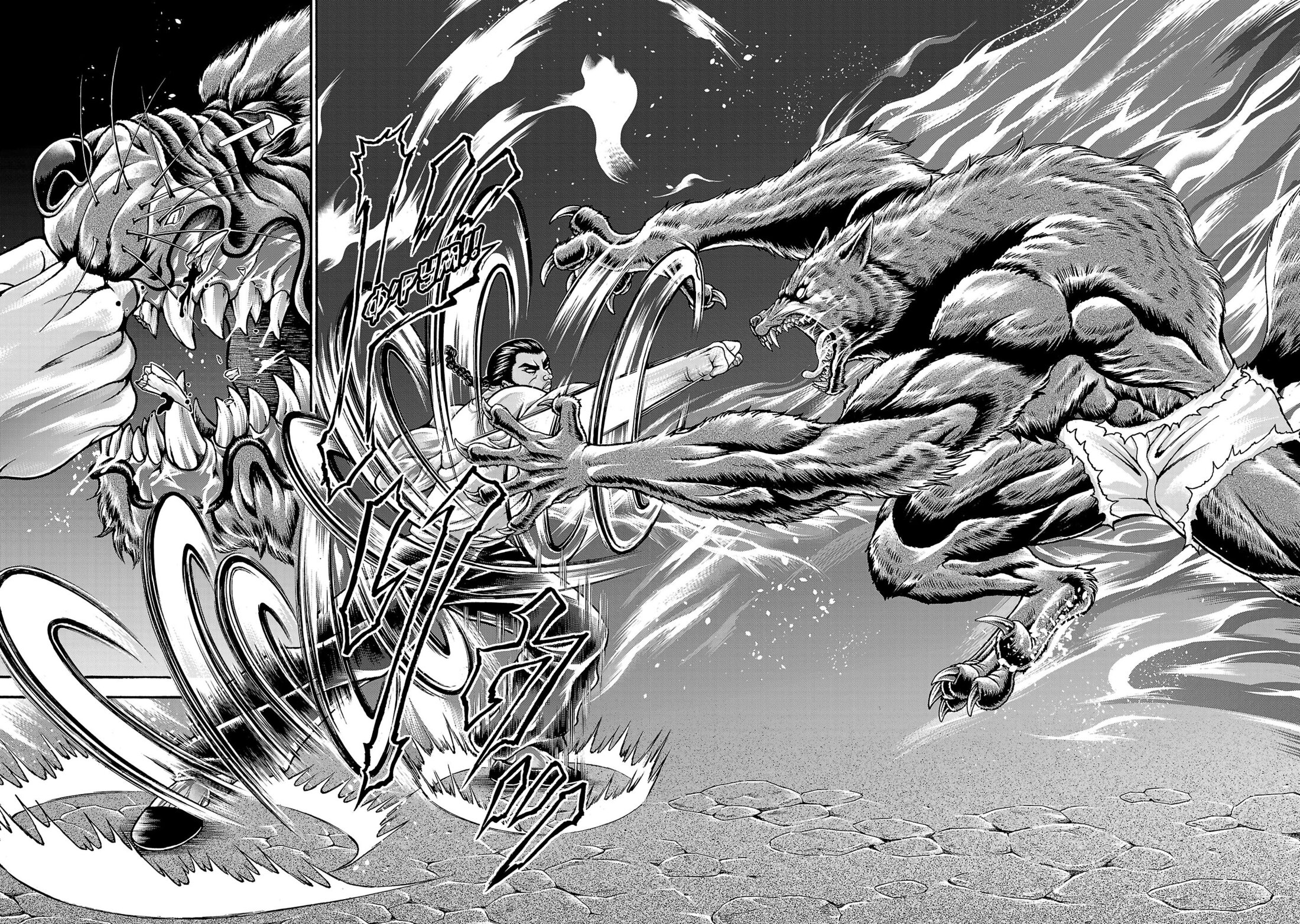 Манга Боец Баки: Рецу Кайо не волнует его перерождение в новом мире - Глава 110.6 Страница 11