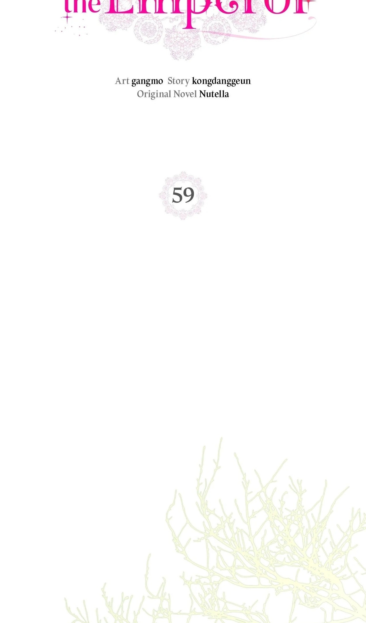 Манга Я императрица, но избегаю императора - Глава 59 Страница 50