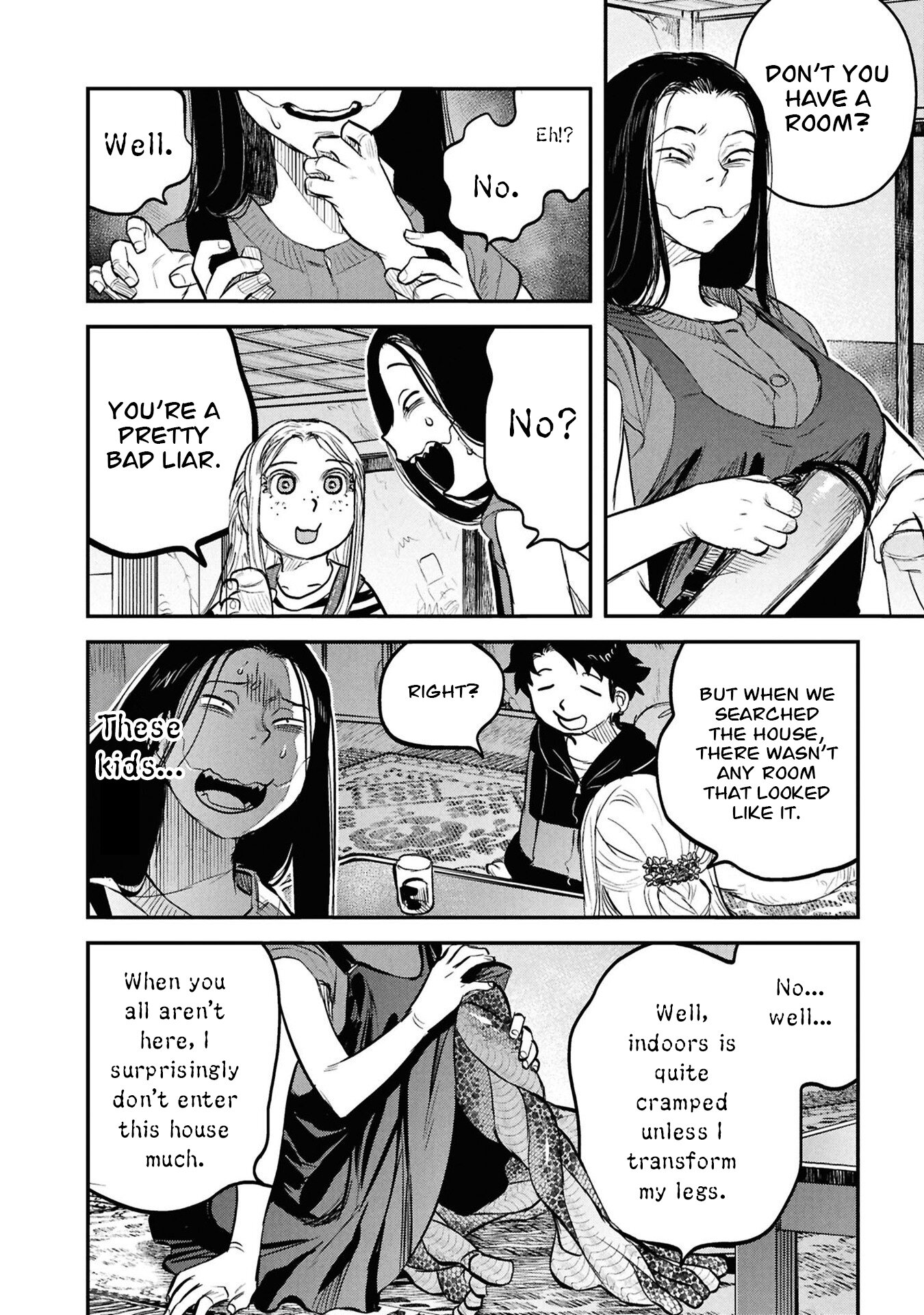 Манга Дара-сан из Рейвы - Глава 33.5 Страница 11