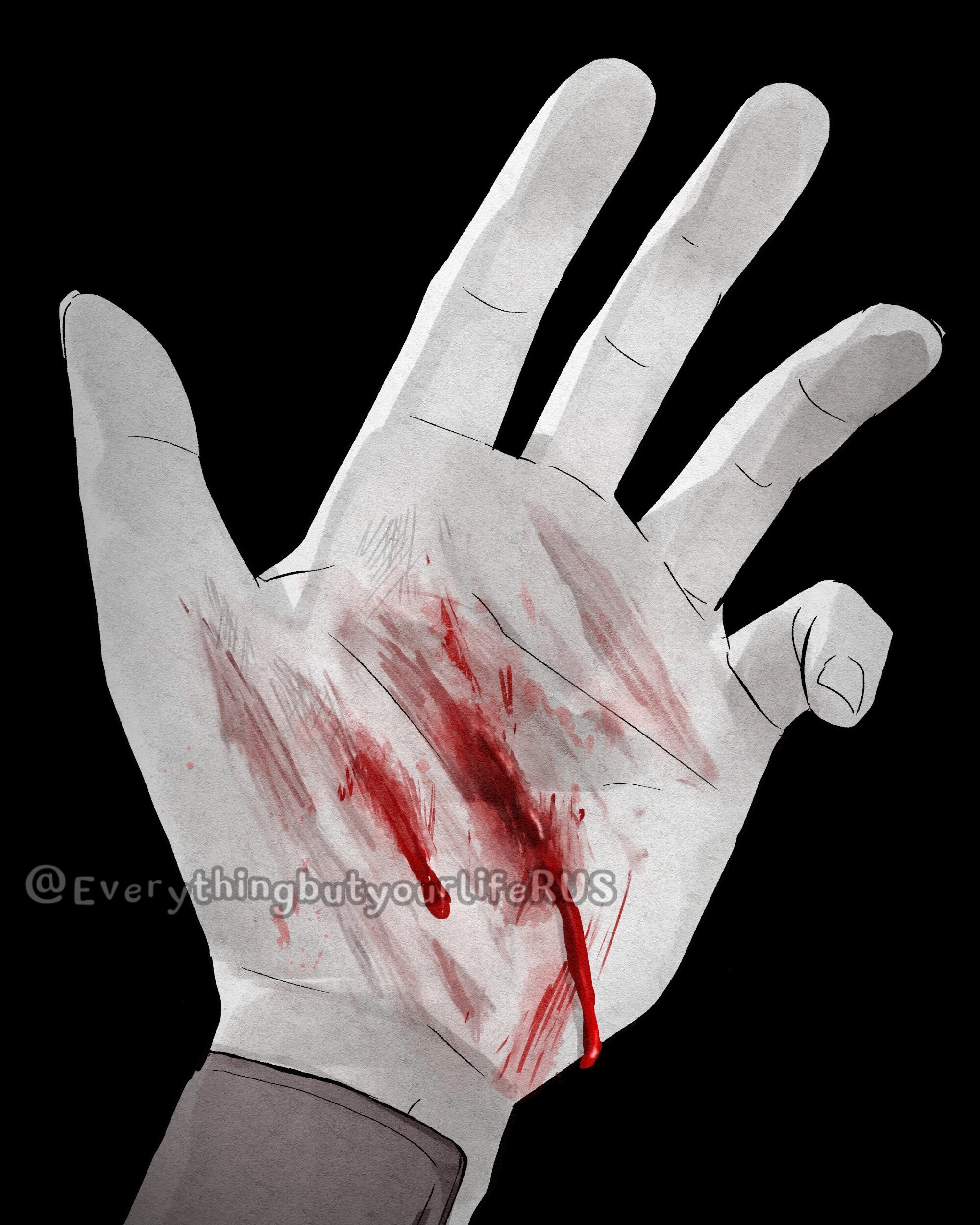 Манга Всё, кроме твоей жизни - Глава 63 Страница 55