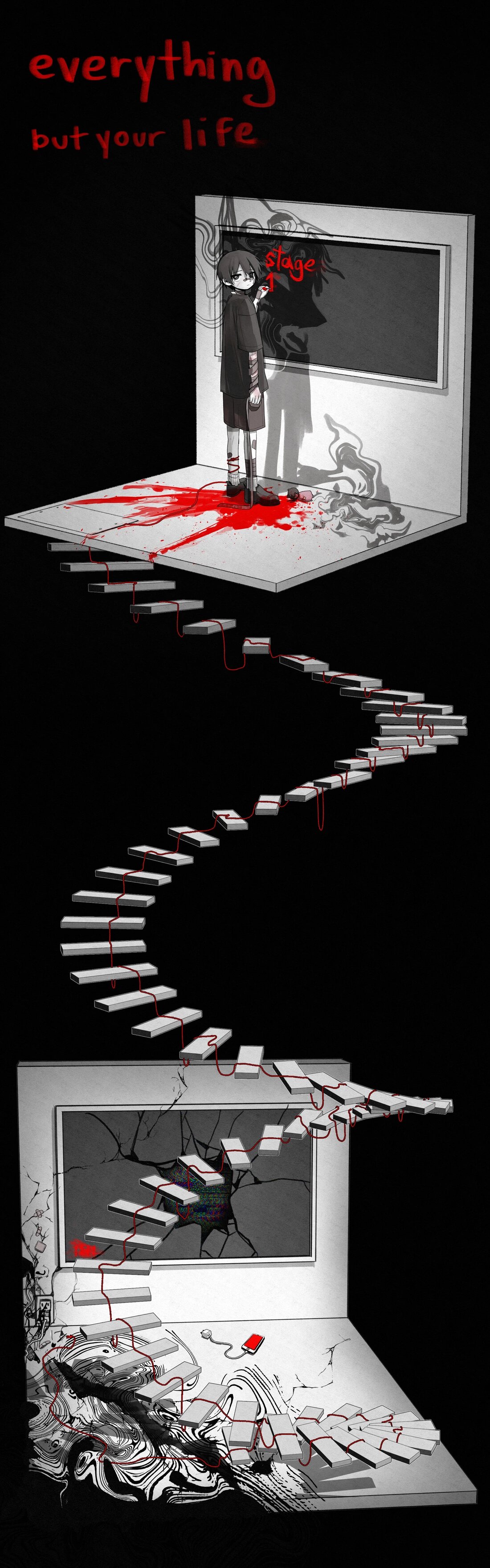 Манга Всё, кроме твоей жизни - Глава 65 Страница 15