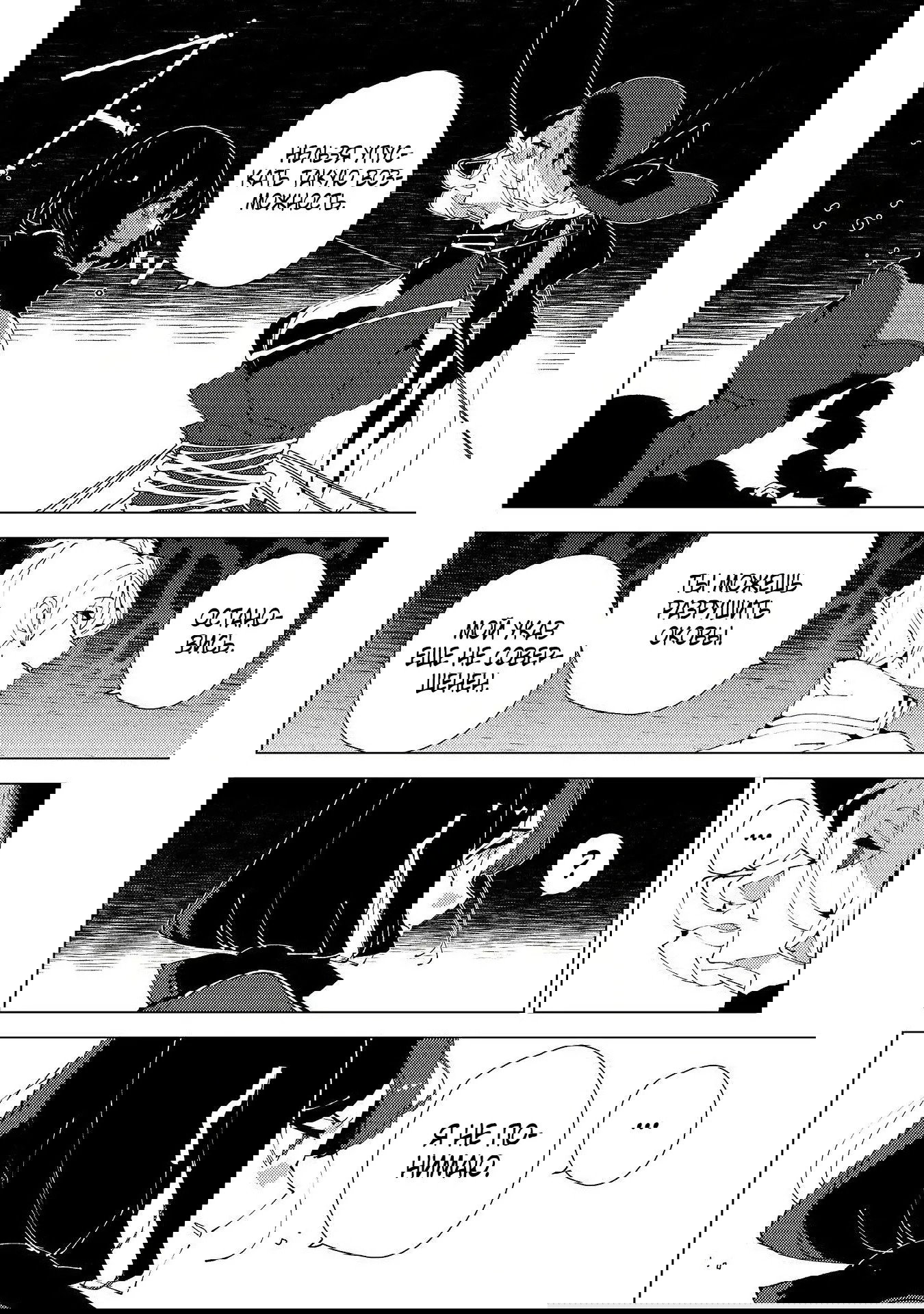 Манга Одноглазый, однорукий, одноногий колдун. «Прошло 2000 лет с тех пор, как я укрылся в хижине в лесу. Я обнаружил, что меня называют Богом магии. Я просто хочу исследовать магию» - Глава 30 Страница 6