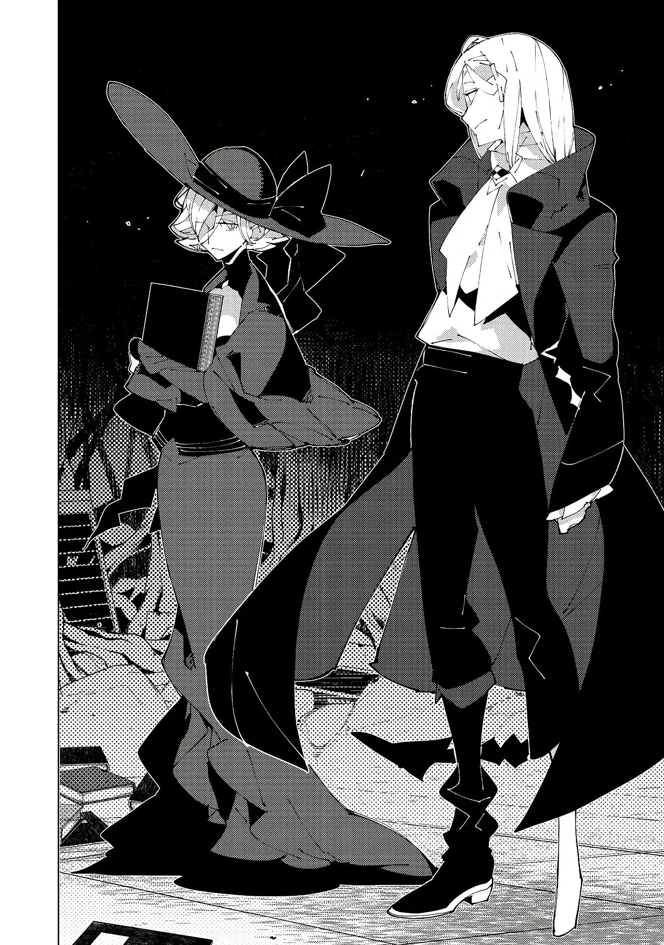 Манга Одноглазый, однорукий, одноногий колдун. «Прошло 2000 лет с тех пор, как я укрылся в хижине в лесу. Я обнаружил, что меня называют Богом магии. Я просто хочу исследовать магию» - Глава 32 Страница 14