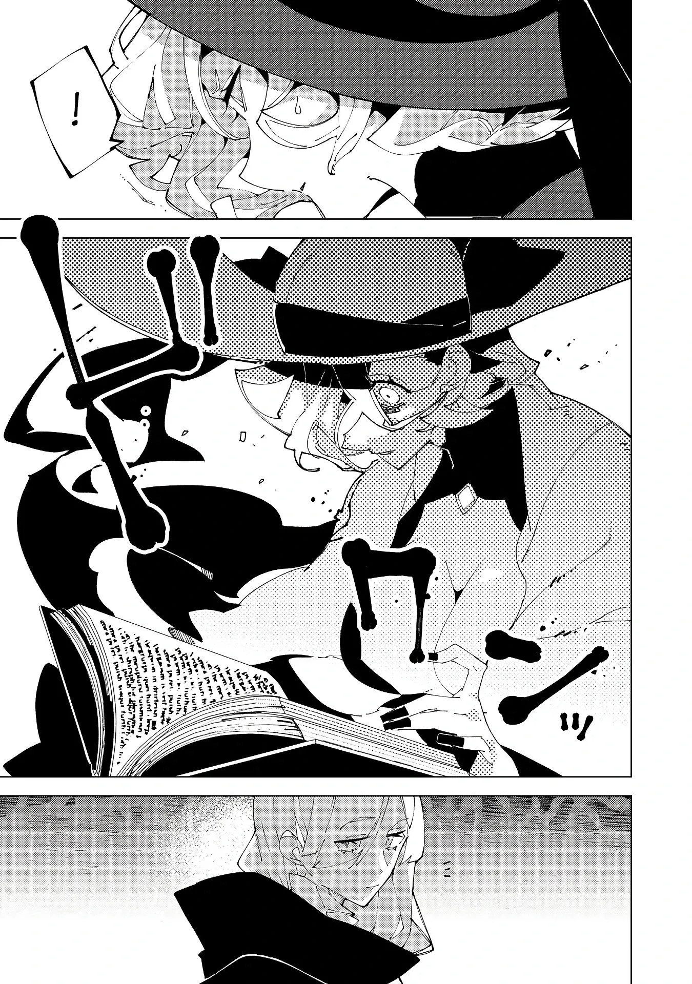 Манга Одноглазый, однорукий, одноногий колдун. «Прошло 2000 лет с тех пор, как я укрылся в хижине в лесу. Я обнаружил, что меня называют Богом магии. Я просто хочу исследовать магию» - Глава 32 Страница 11