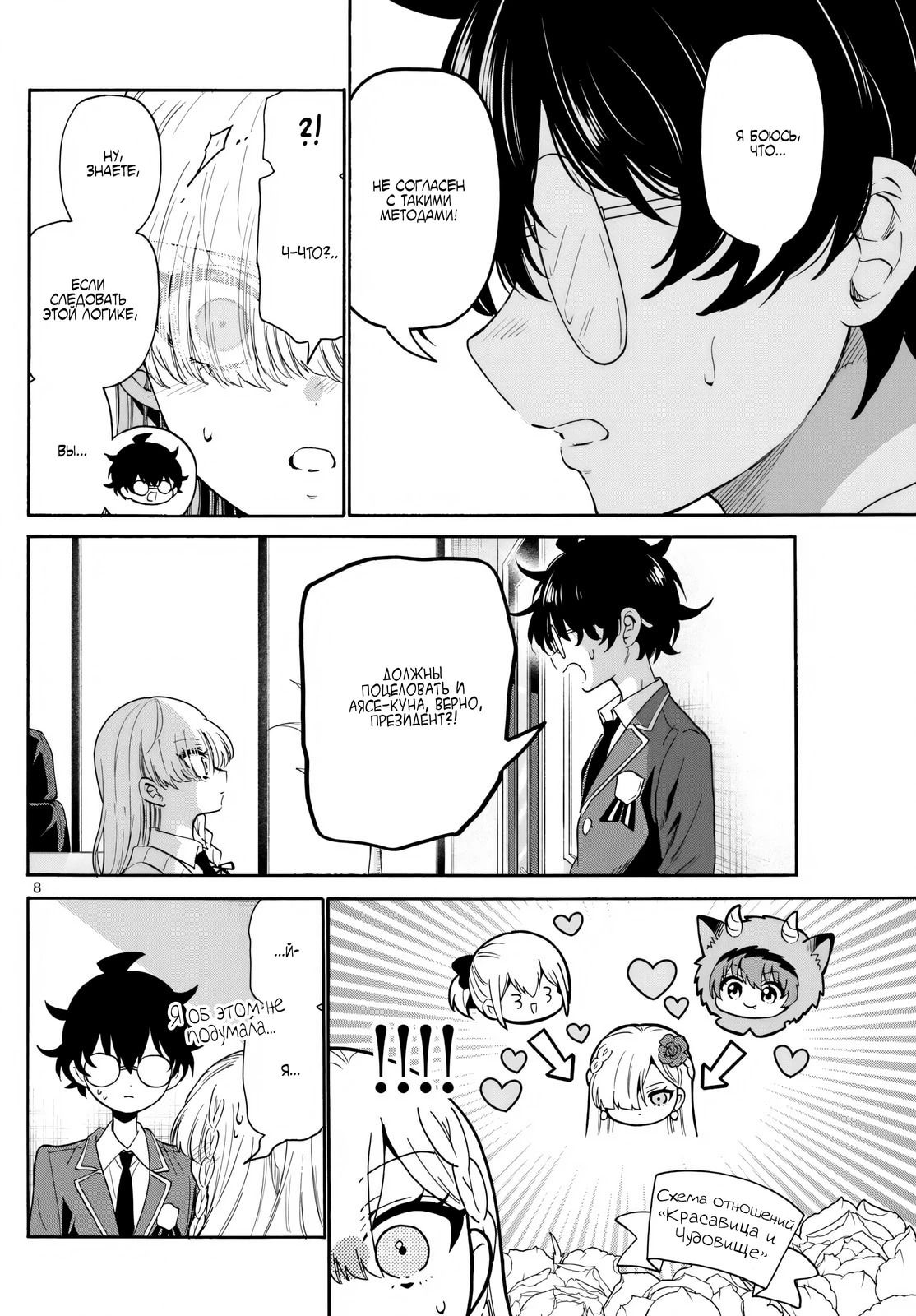 Манга Три гениальных сестры неожиданно влюбились - Глава 165 Страница 8