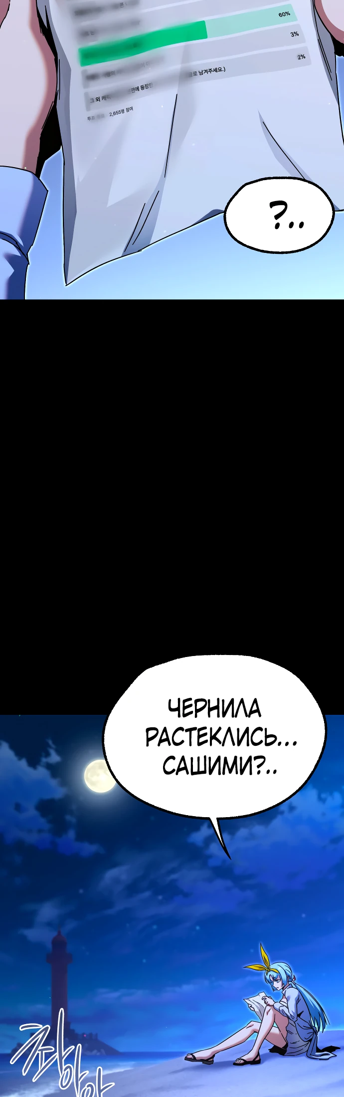 Манга Я захватил власть в Академии одним лишь ножом для сашими - Глава 49.5 Страница 55