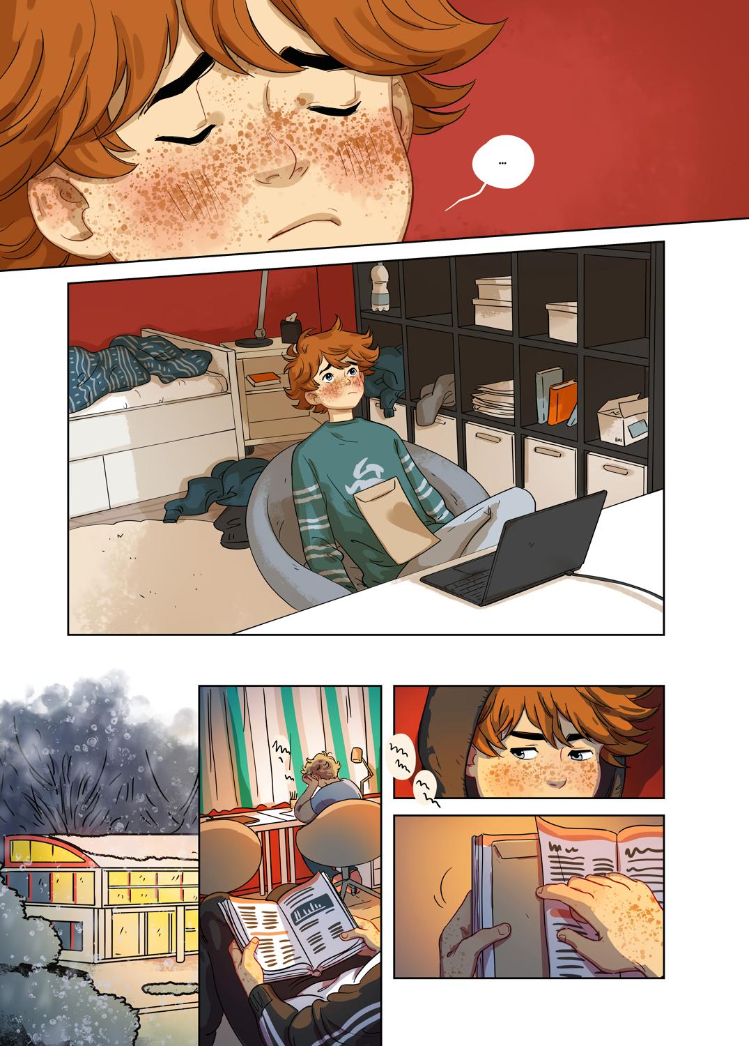 Манга Зелёный & Золотой - Глава 2 Страница 1