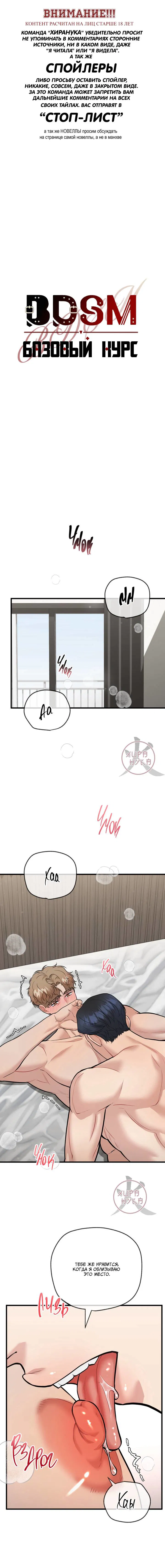 Манга БДСМ: Базовый курс - Глава 32 Страница 1