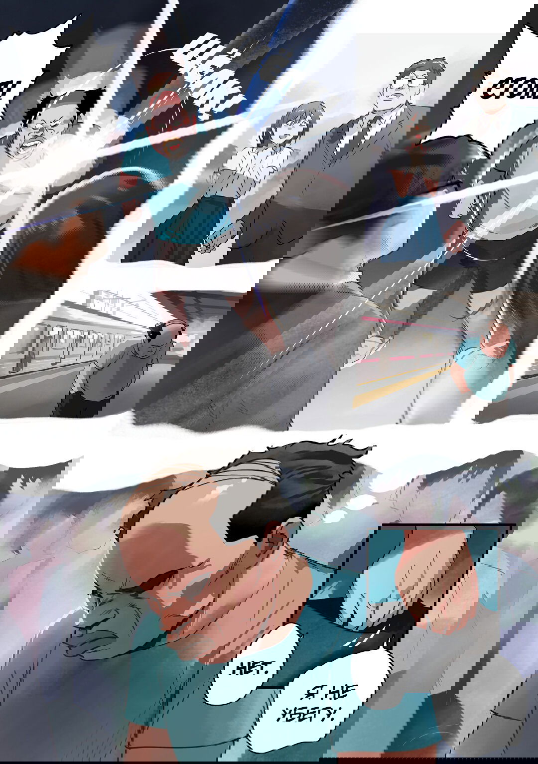 Манга Мерзкий старикашка, останавливающий время - Глава 13 Страница 3