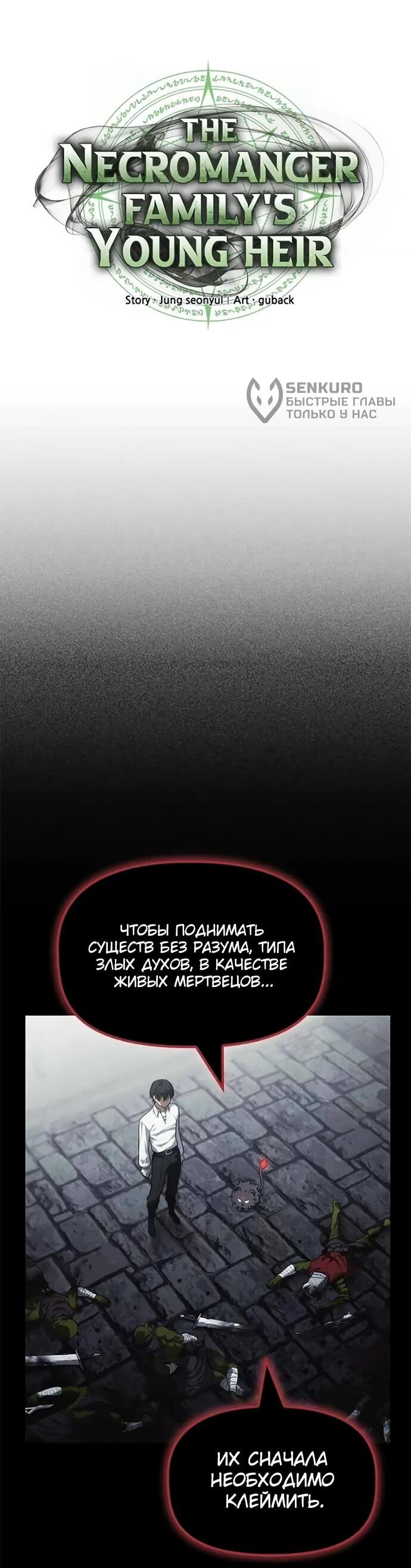 Манга Юный наследник семьи некромантов - Глава 32 Страница 39