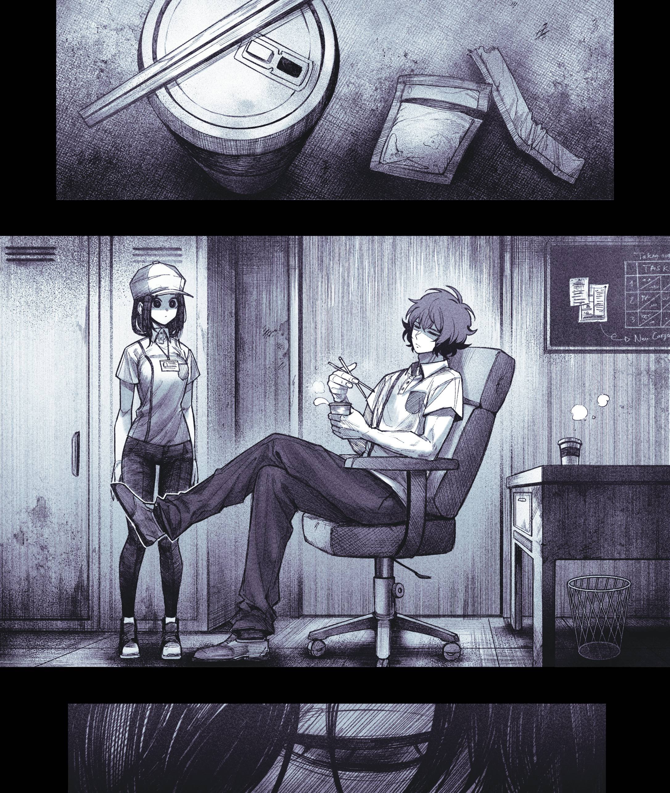 Манга Моя коллега — существо Элдрича! - Глава 8.1 Страница 2