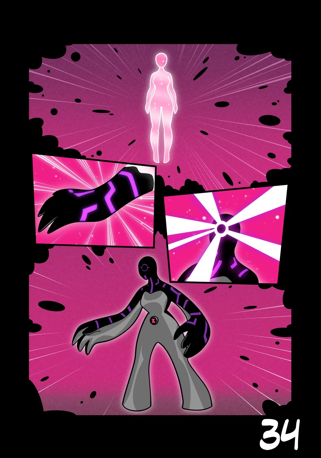 Манга Бен 10: Чакетрикс - Глава 23 Страница 35